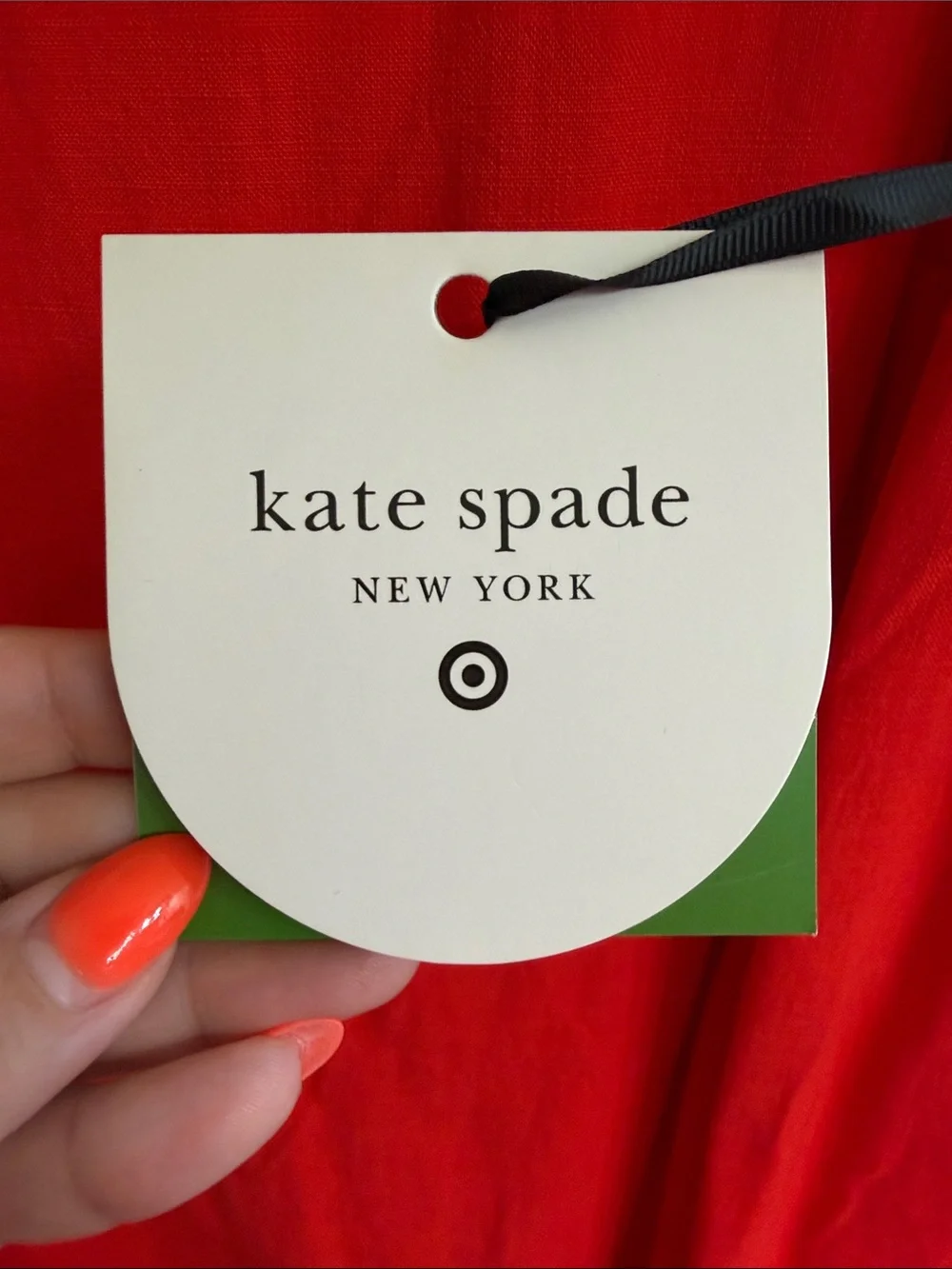 kate spade Bright Red Sleeveless Midi Dress